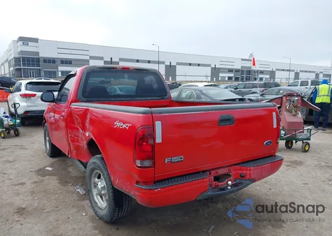 2001 Ford F-150 Xl/Xlt из США, поврежденный, VIN 1FTZF17291NB19804